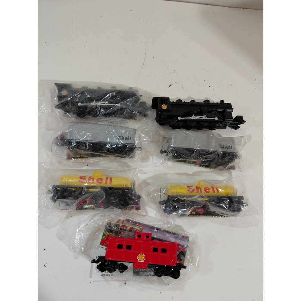 Atlas Train HO Gauge Model Railroad Shell Promo Steam Engine & Freight Cars